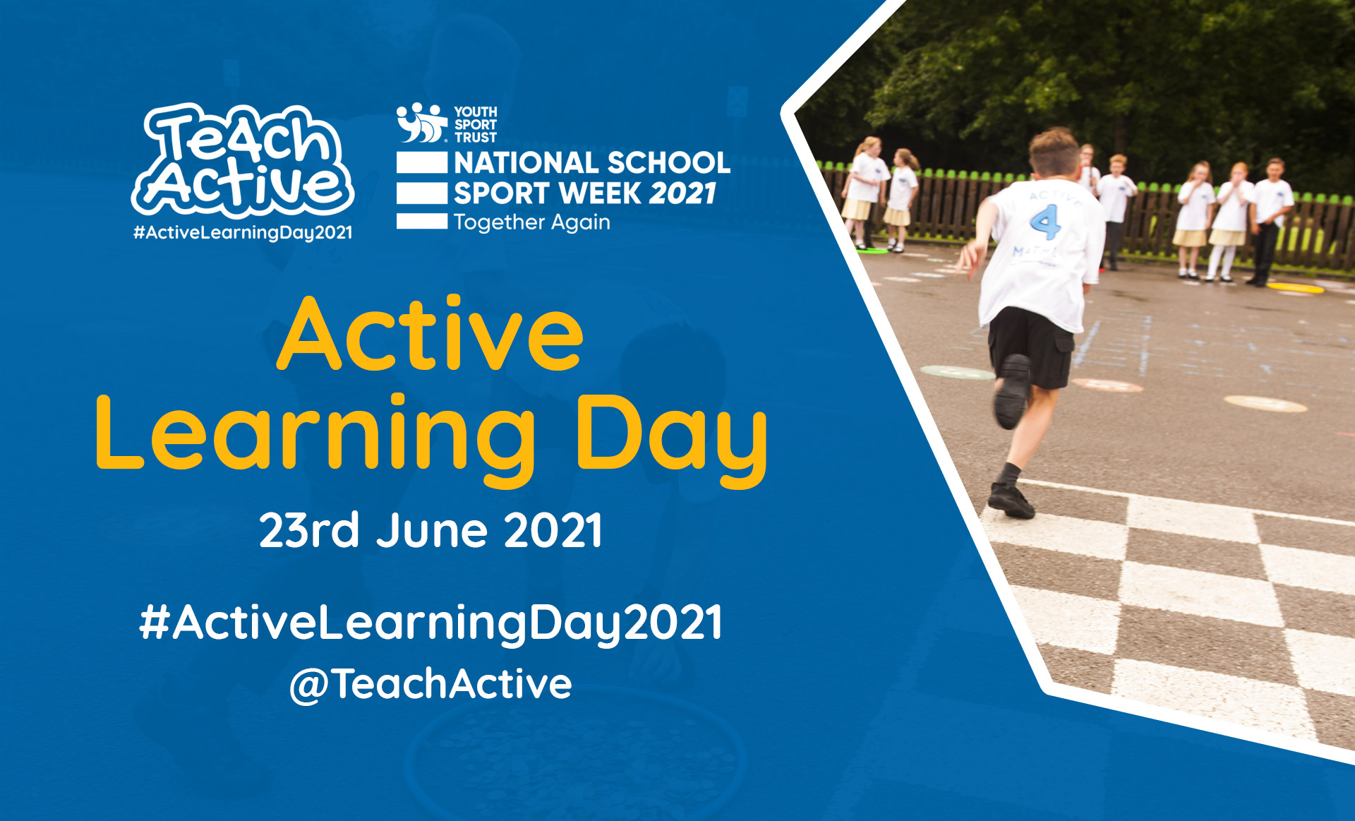 Teach Active to launch the UK’s largest active learning day - Teach Active