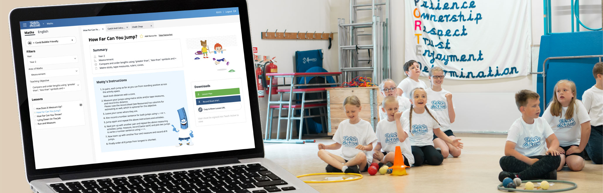 Lesson plans designed to raise attitudes and attainment in Maths & English through Active Learning!