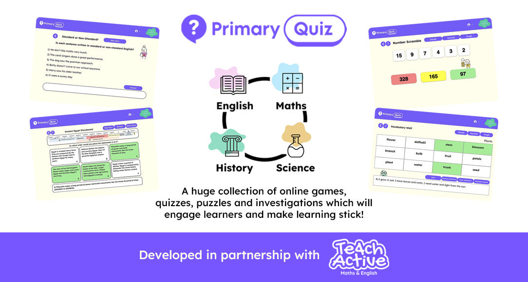 Our New Resource Primary Quiz Is Now Available Teach Active Our New Resource Primary Quiz Is Now Available Teach Active